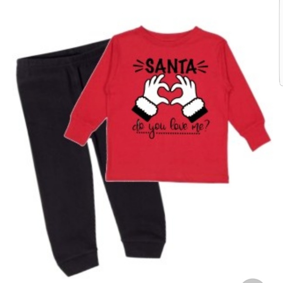 Kids Christmas Pajamas Set